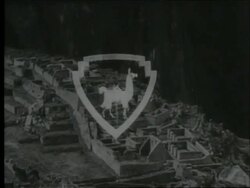 Newsreel title card Stock Footage