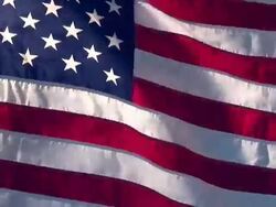 Real US American Flag 01 Stock Footage