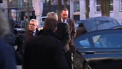 Arrivals for security summit, German and Swedish FM comments Instructional Video