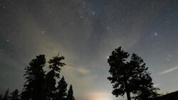 TIME LAPSE: Annual Perseid Meteor Shower Stock Footage
