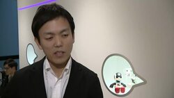 A small toy robot is serving up the entertainment at a new pop-up cafe in Toyko, Japan. (Jan. 15) News Clip