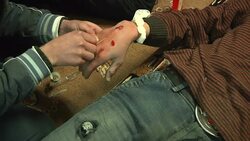 People Being Treated In Makeshift Hospital News Clip