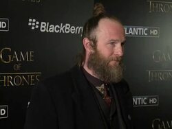 Paul Kaye at 'Game Of Thrones' Season 3 Launch at One Marylebone on March 26, 2013 in London, England (Footage by WireImage Video/Getty Images) Stock Footage
