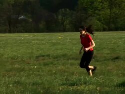 HD: Jogging In The Nature Stock Footage