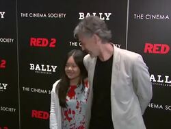 Guests at The Cinema Society And Bally Host A Screening Of Summit Entertainment's "Red 2" Stock Footage