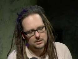 Set of Korn's New Music Video 'Twisted Transistor' Stock Footage