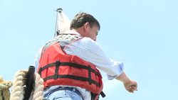 VOICED: Drought shrinks Mississippi -- and barge business News Clip