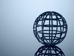 Rotating globe Stock Footage