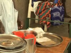 Uganda Enviro Health Crisis Stock Footage