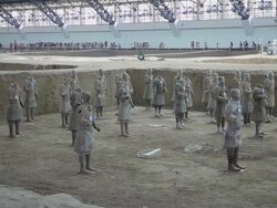 MS Terracotta Warriors / Xi'an, shaanxi, China  Stock Footage