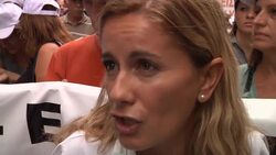 Doctors and unions strike, protest against austerity measures, union leader comment News Clip