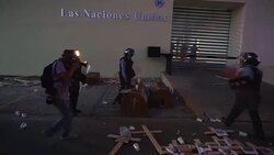 CLEAN : Honduras protests against US support for president re-election News Clip