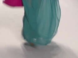 Models walk the runway during the Caffe Swimwear 2012 show Stock Footage