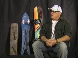 Tom Sims, Steve Fisher Interviews - Countdown To X Games Olympics Stock Footage