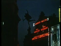 Garrick theatre, London, UK, 1963 Stock Footage