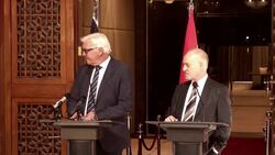German FM meets acting Iraqi FM;  Steinmeier  outlines aid package for displaced families News Clip