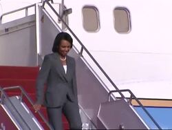 Rice arrives, highest-ranking American to visit in over 50 years News Clip