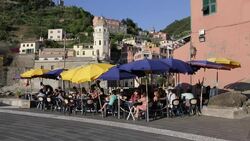 Italy, Liguria, Cinque Terre, Vernazza Stock Footage