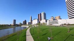 Downtown Columbus, Ohio Stock Footage