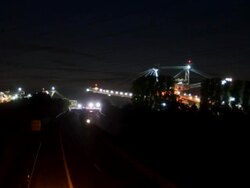 Excavator Transport Stock Footage