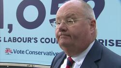 Interview with Eric Pickles at Tory poster launch News Clip