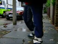 Richmond Council Recycling Collectors at work in Twickenham Stock Footage