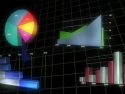 Chart Collage Stock Footage