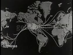 Map of shipping routes Instructional Video