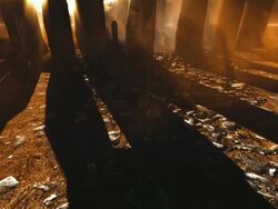 Spooky cemetery Stock Footage