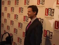 Nick Clegg and Nigel Farage conduct live debate on LBC radio News Clip