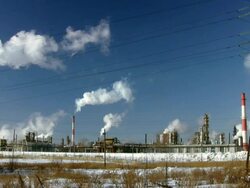 Oil Refinery HD1080, NTSC, PAL Stock Footage