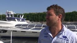 Green energy boat starts round world journey News Clip