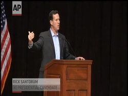 Speaking at the Gulf Coast energy summit in Biloxi, Mississippi, presidential hopeful Rick Santorum said Monday that he is the best candidate to take on President Barack Obama on energy production. News Clip