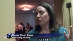 VOICED: Reunion de mormones democratas News Clip