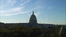 US Capitol building at sunrise News Clip