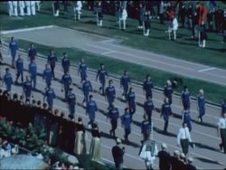 SYND 19-9-69 OPENING OF THE 9TH EUROPEAN TRACK AND FIELD EVENTS News Clip