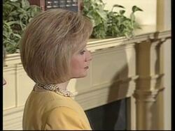 USA: CLINTON DENIES HAVING AN AFFAIR WITH MONICA LEWINSKY UPDATE News Clip