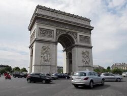 Arc de Triomphe Stock Footage