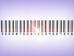 Barcode scanner Stock Footage