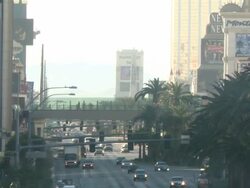 Las Vegas strip Stock Footage