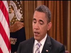 President Barack Obama says he and Republicans will have to put a serious plan together that tackles the nation's debt and deficit problems, but also saves entitlement programs News Clip