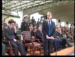 President defends VP, minister, accused of conspiring with militias News Clip