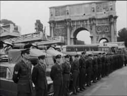 SYND 09-03-69  TRADITIONAL BLESSING OF THE CARS IN ROME News Clip