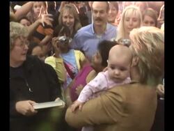 Hillary Clinton got up close and personal with voters at a campaign stop in Greensville, N.C. News Clip