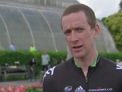 Bradley Wiggins Interview on Team Sky News Clip