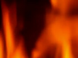 Intense flames Stock Footage