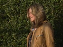 Maria Bell at The Museum Of Contemporary Art, Los Stock Footage