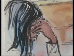 Star testifies about death threats News Clip