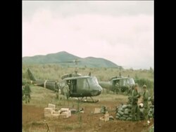 SYND 8 2 71 BORDER OF SOUTH VIETNAMESE AND LOAS, ARVN ADVANCE Instructional Video