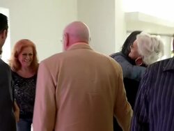 Jeffrey Donovan and Sharon Gless at the 'Burn Stock Footage